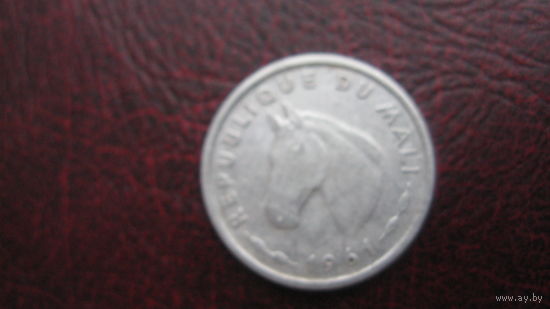 Мали 10 франков 1961