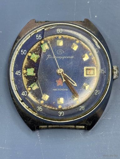 С 1 рубля! Часы наручные командирские чистополь СССР идут