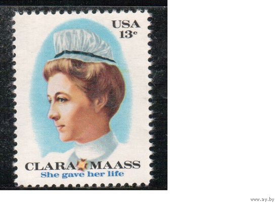США-1976, (Мих.1286) , **  , Личности (одиночка)