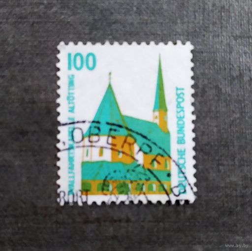 Марка Германия 1989 год Достопримечательности