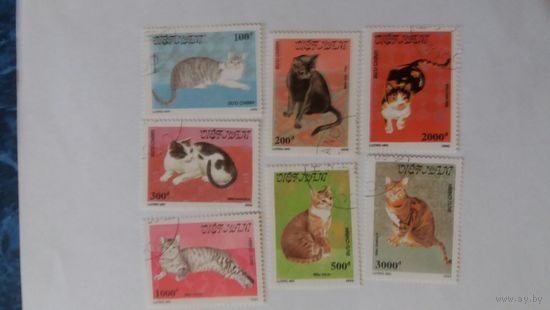 Вьетнам  1990 7м коты