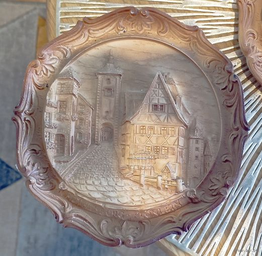 Сувенирная тарелочка ''Rothenburg'' из Германии