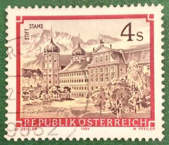 Австрия 1984. Цистерианское аббатство Штамс в Тироле