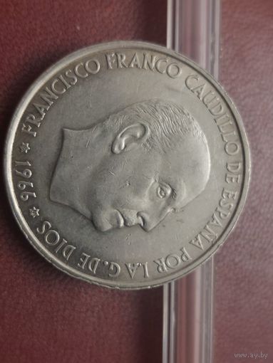 100 песет Испания 1966 год