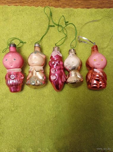 Елочные игрушки набор чиполлино