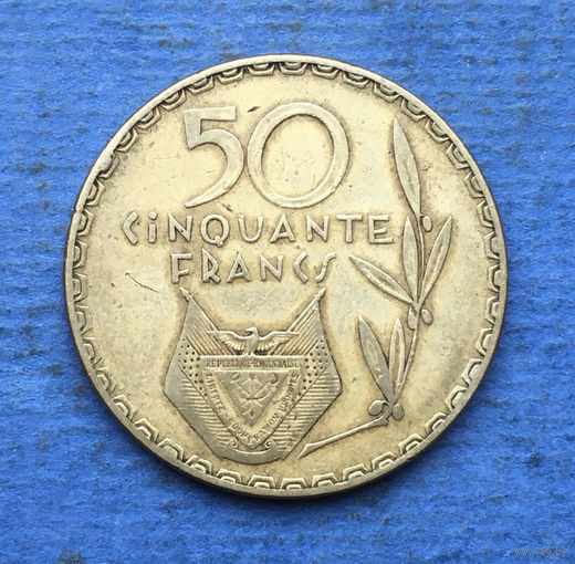 Руанда 50 франков 1977