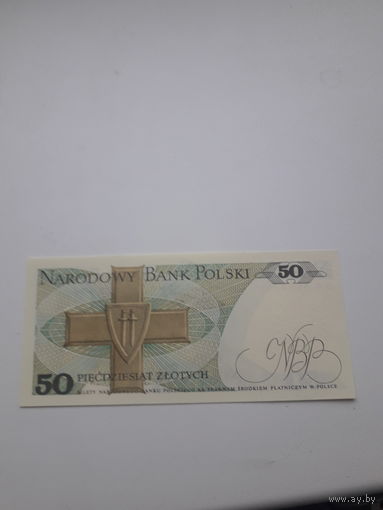 ПОЛЬША 50 злотых 1988 год
