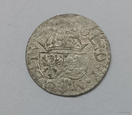 Солiд и Ваза! 1614 Сигизмунд III, Вильно. Широкая монограмма