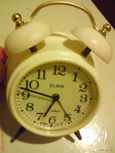Будильник"SLAVA" MADE IN USSR