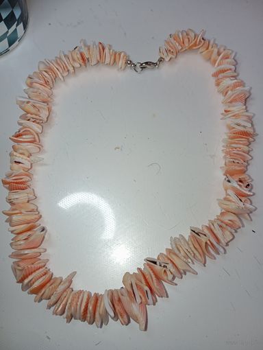 Бусы из ракушек , тяжёлые  . с рубля .