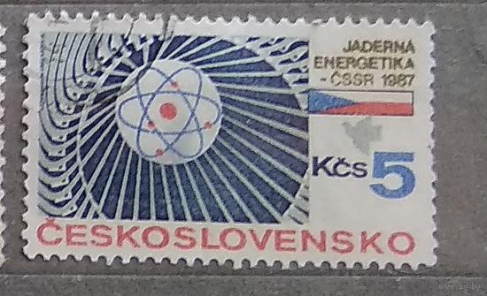 Атомная энергетика Чехословакия 1987 год лот 1044