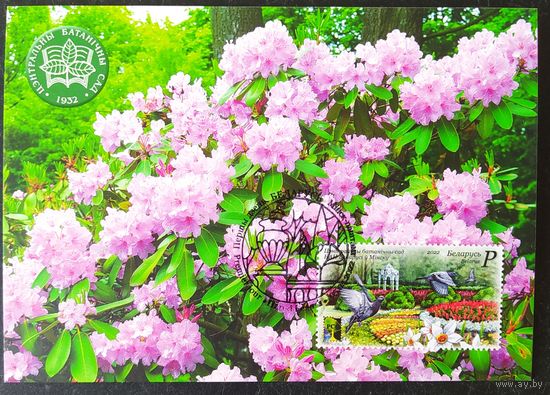 Беларусь 2022 КМ ботанический сад.
