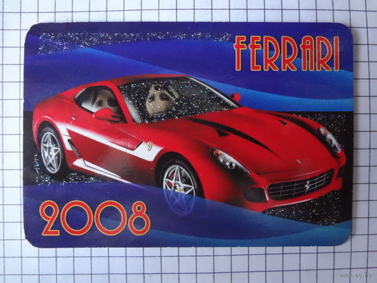Календарик 2008 г. Ferrari.