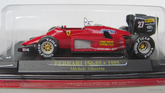 FERRARI 156/85 #27 Michele Alboreto F1 1985 ALTAYA