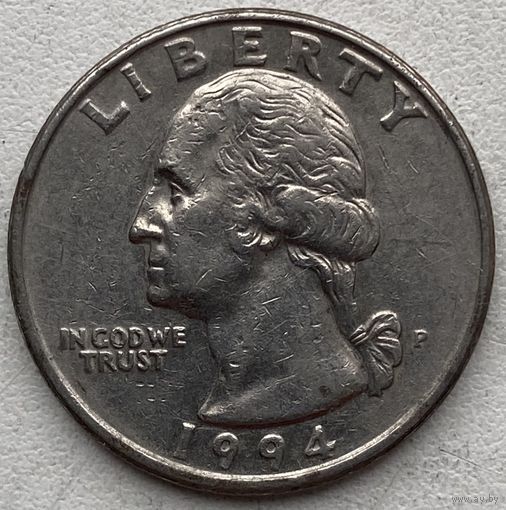 США 25 центов (квотер) 1994 г. P