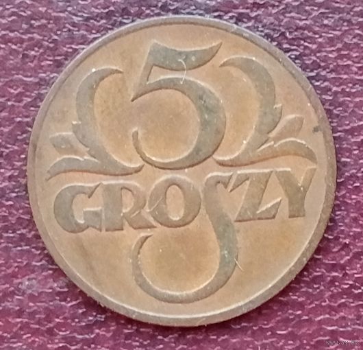 Польша 5 грошей, 1925-1939