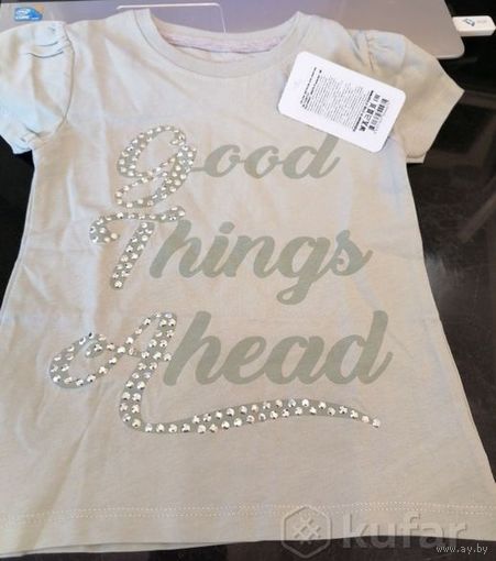 Новая майка для девочки до 3-х лет (рост 92-104), Турция