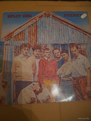 SPLIT ENZ "FRENZY" 1981 LP  AUSTRALIA A&M REC. AMLK 63153 -NM-