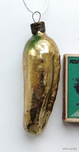 Ёлочная игрушка. Огурец. 210.