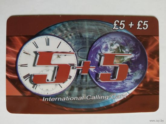 Телефонная карта. Англия