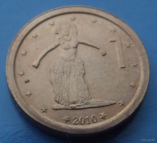 Острова Кука. 1 цент 2010