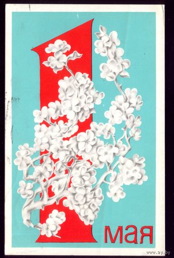 1971 год Л.Исаева 1 мая