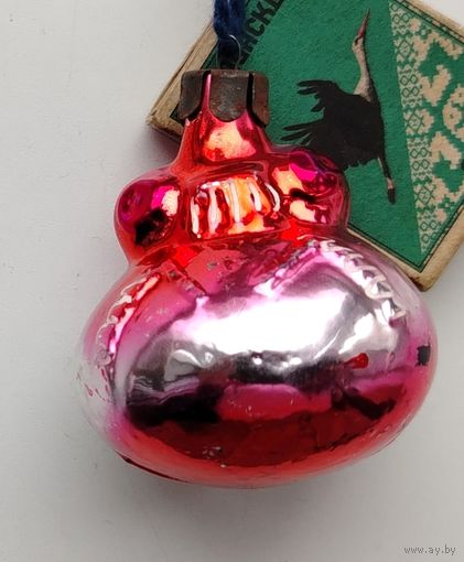 Ёлочная игрушка. Лягушка. М-69.