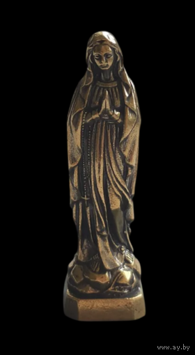 Статуэтка миниатюра Дева Мария Бронза