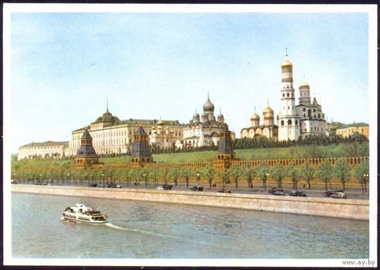 Москва вид на Кремль