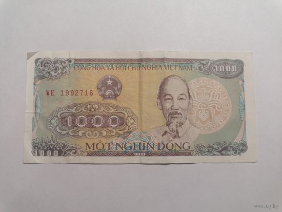 1000 донг 1988 Вьетнамм 2