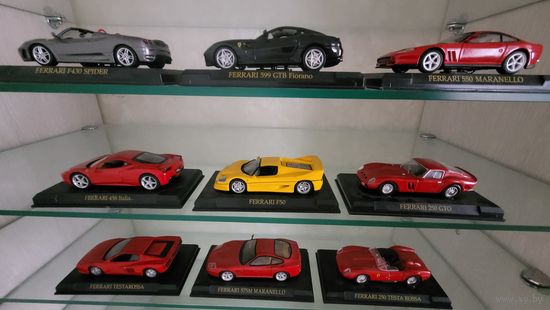 Ferrari collection 9 шт. Цена за все