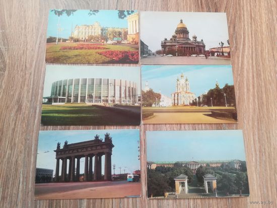 Открытки с видами г. Ленинграда. С рубля.