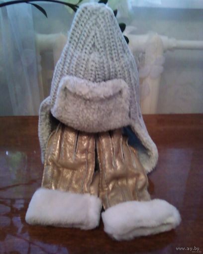 Шапка +перчатки-Польша-LOMAN