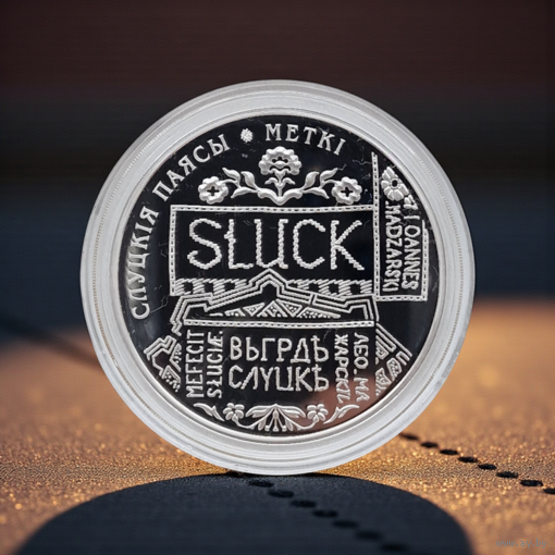 Слуцкие пояса. Метки, 20 рублей 2013, Серебро