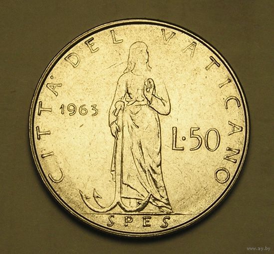 Ватикан 50 Лир 1963 PAULUS VI