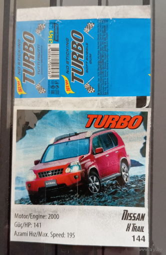 ВКЛАДЫШ И ОБЁРТКА turbo no sticking 2025 г ТУРЦИЯ