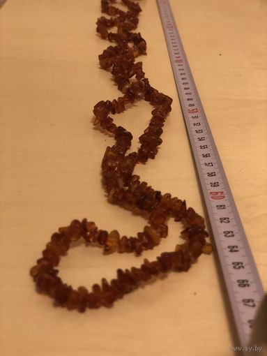Бусы янтарь ссср