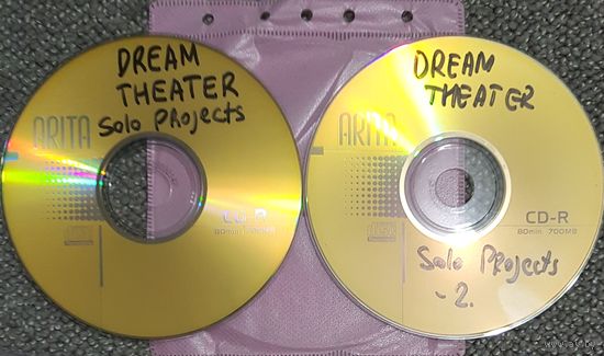 CD MP3 дискография DREAM THEATER часть 4 - сольные альбомы и саунд-проекты участников группы  - 2 CD.