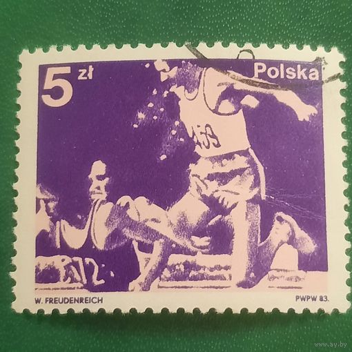 Польша 1983. Спорт. Бег