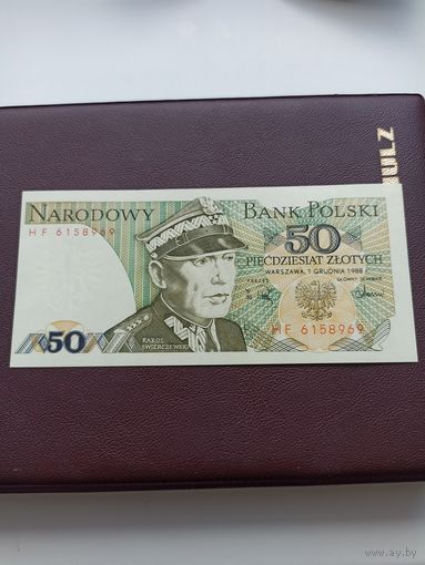 Польша 50 злотых 1988 год