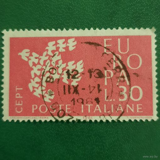 Италия 1961. Стандарт. Europa Cept