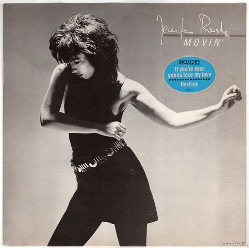 LP Jennifer Rush 'Movin' '
