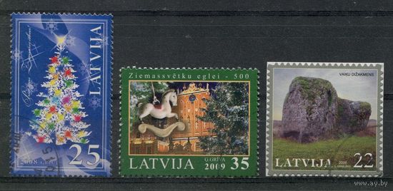 Латвия. 3 марки