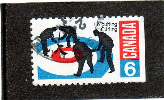 Канада. Mi:CA 432r. Керлинг. 1969.