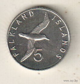 Фолклендские острова 5 пенс 2019
