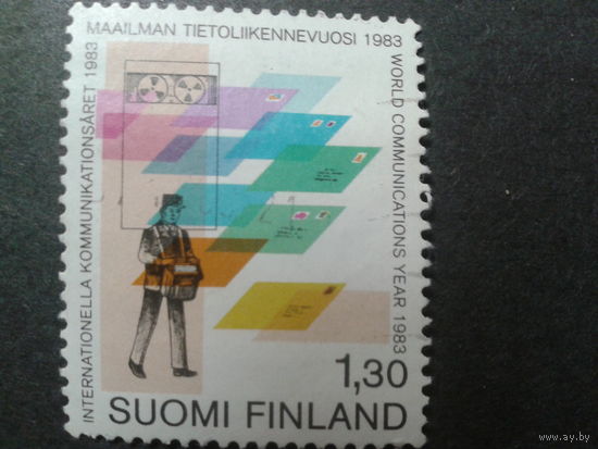 Финляндия 1983 почтальон