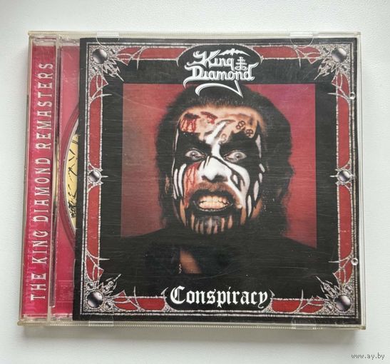 КОМПАКТ - ДИСК ДАТСКОЙ ХЕВИ-МЕТАЛ группы King Diamond (альбом Conspiracy 1989)!!!
