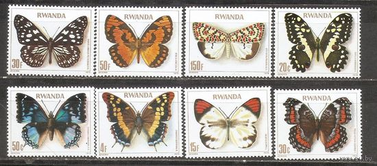 ФФ1 Руанда 1979 Бабочки