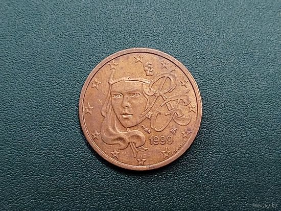 2 евроцента Франция.