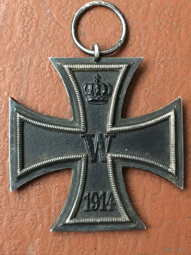 Железный крест 2 класса образца 1914 г, Первая Мировая война, клеймо Z